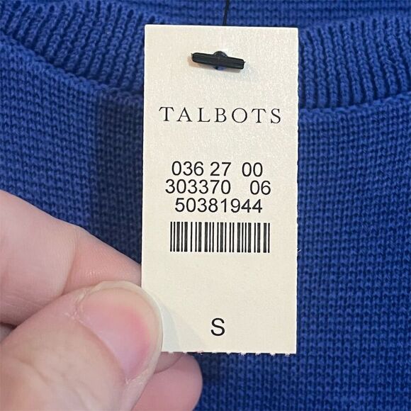 Talbots Women's Blue Standard Size S Knee Length - Picture 3 of 7